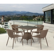 Комплект мебели Кинст T197BT-Y137C-W56 Light Brown 4Pcs