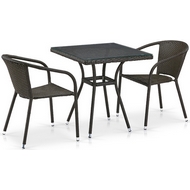 Комплект мебели Равенна (T282BNT-Y137C-W53 Brown 2Pcs)