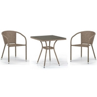 Комплект мебели T282BNT-Y137C-W56 Light Brown 2Pcs