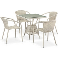 Комплект мебели Берн (T706-Y137C-W85-70x70 Latte 4Pcs)