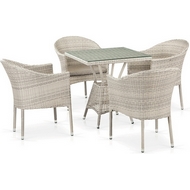 Комплект мебели Рошфор (T706-Y350A-W85-70x70 Latte 4Pcs)