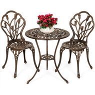 Кофейный комплект Тюльпан (Tulip) Bronze из литого алюминия