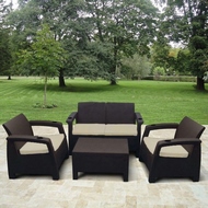 Комплект уличной мебели Yalta Terrace Set Chocolate (иск.ротанг)