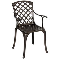 Кресло Седона (Sedona) bronze из литого алюминия