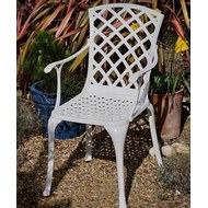 Кресло Седона (Sedona) white из литого алюминия