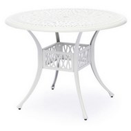 Стол Феникс (Fenix) white из литого алюминия
