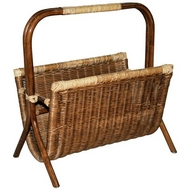 Газетница 25-05 Wicker (тёмно-коричневая)