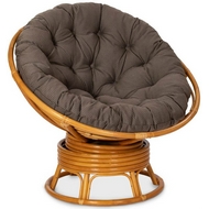 Кресло механическое Papasan (Папасан) 23-01B (3T12) коньячное