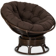 Кресло механическое Papasan (Папасан) 23-01B (C26) тёмно-коричневое