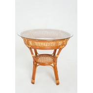 Стол обеденный Calamus Rotan ротанг натуральный 22-90 (коньяк)